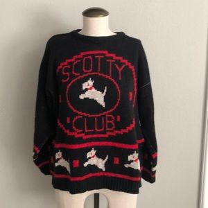 Vintage 1980’s Scotty’s Club Sweater